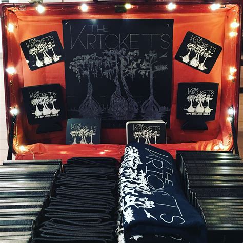 Merch display case Band Merchandising | Band merch ideas, Band merchandise, Rock n roll party