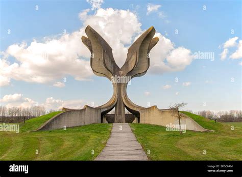 Jasenovac Memorial Site in Jasenovac, Croatia Stock Photo - Alamy