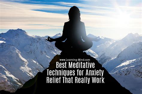 How to Practice Meditation for Anxiety Relief - Techniques That Really ...