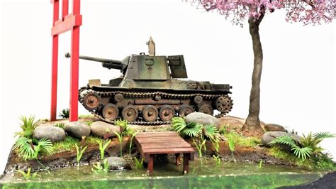 World War 2 Tank Destroyer Diorama Build - YouTube