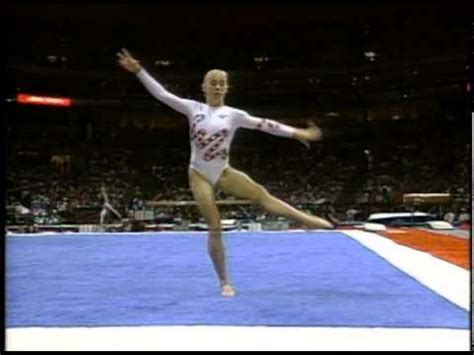 Jaycie Phelps - Floor Exercise - 1996 Olympic Trials - Women - Day 1 - YouTube