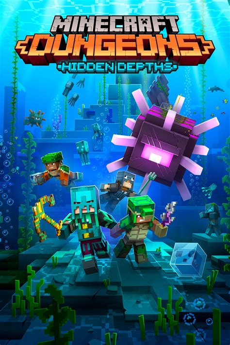 Minecraft Dungeons' Hidden Depths DLC is now available