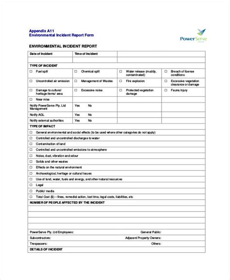 Incident Report - 58+ Examples, Google Docs, Pages, DOC, PDF