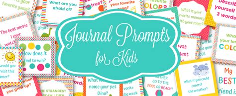 Journal Prompts for Kids - Confessions of Parenting- Fun Games, Jokes, and More