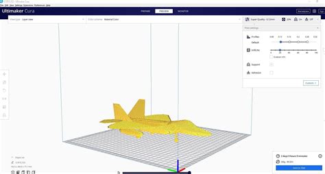 F22 3d printed cura 3D model 3D printable | CGTrader