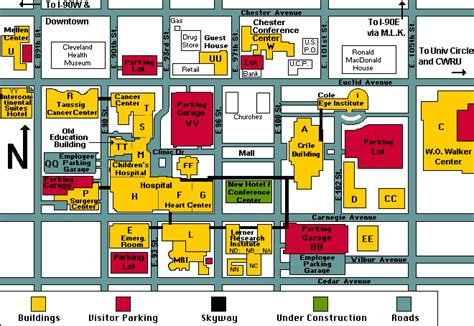 Cleveland Clinic Main Campus Map - Maping Resources