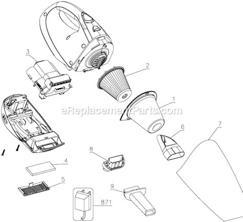 Black and Decker Dustbuster | CHV1560 | eReplacementParts.com