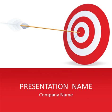 Target PowerPoint Template | Powerpoint templates, Powerpoint template ...