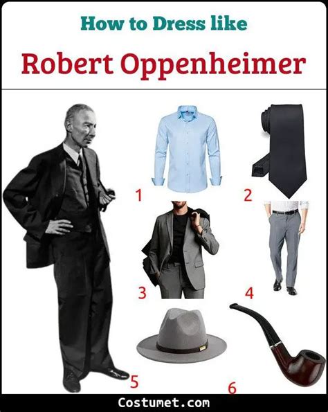 an image of how to dress like robert openneimer