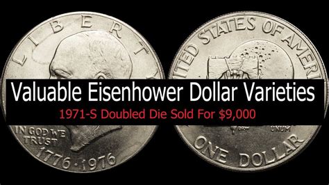 Valuable Eisenhower Dollar Varieties - Valuable Proof, Business Strike, ... | Rare coins worth ...