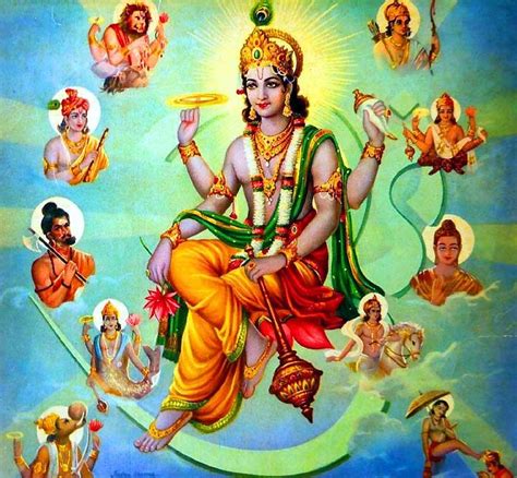 Dashavatar of Lord Vishnu | Vishnu, Vishnu mantra, Hindu gods