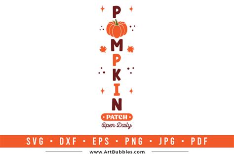 Pumpkin Patch SVG | Fall Porch Sign SVG