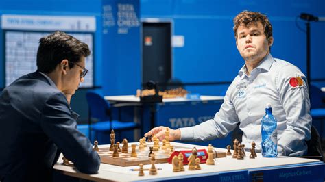 Tata Steel Chess R2: Carlsen Gets 1st Win, Rapport Beats Van Foreest - Chess.com