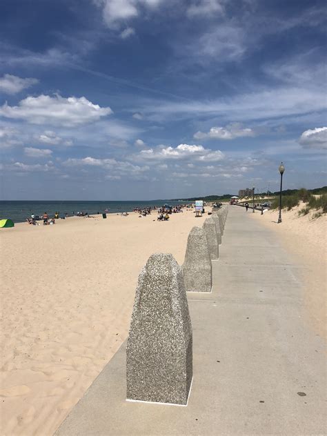 Washington Park Beach on Lake Michigan | Washington park, Lake michigan ...