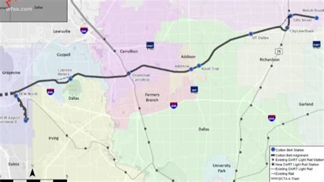 North Dallas residents push back against proposed DART Silver Line rail ...