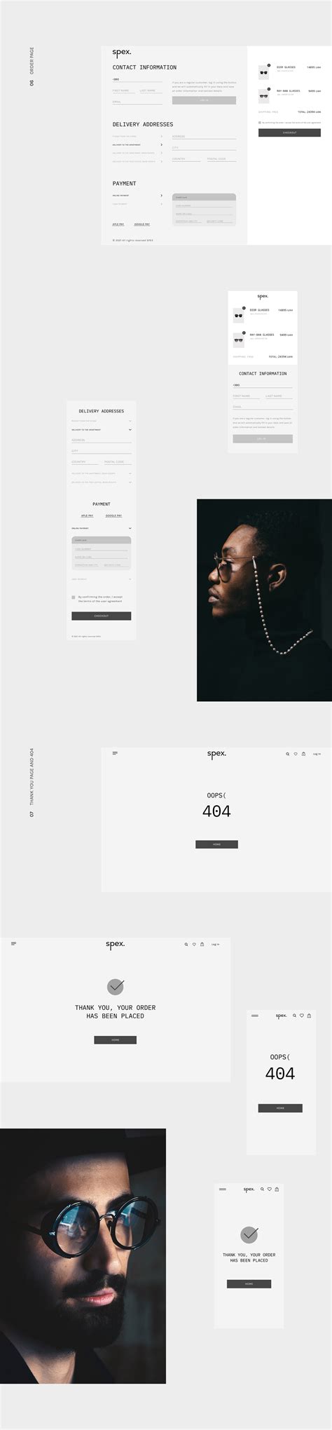 Spex on Behance