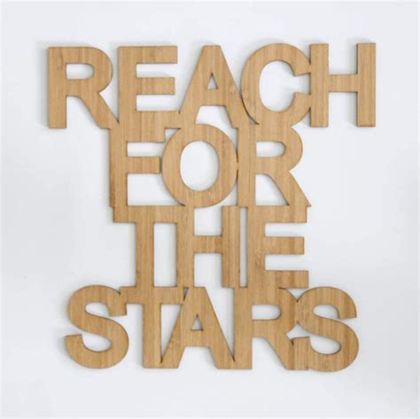 Reach For The Stars Quote Decal – CMC Gold