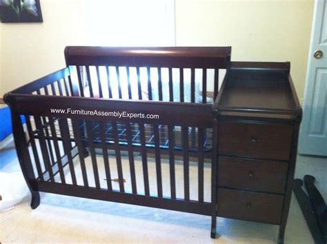 babies r us baby crib with changing table assembled in Columbia MD by ...