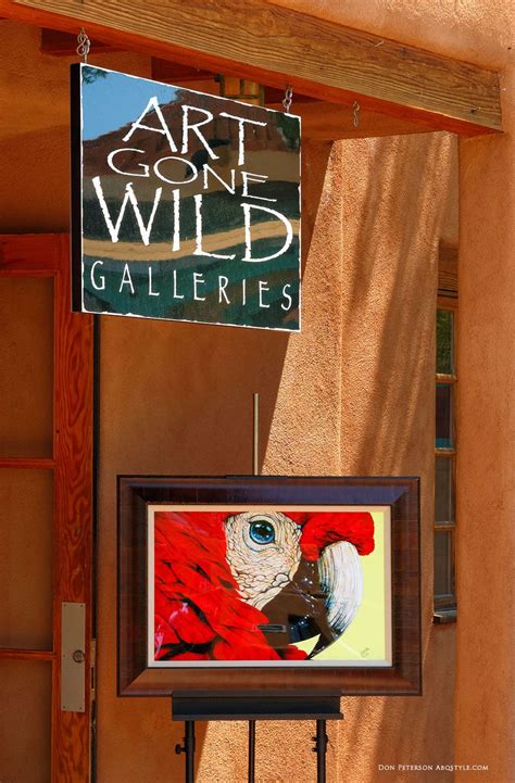 Art Gallery, Canyon Road, Santa Fe, New Mexico | Santa fe home, New ...