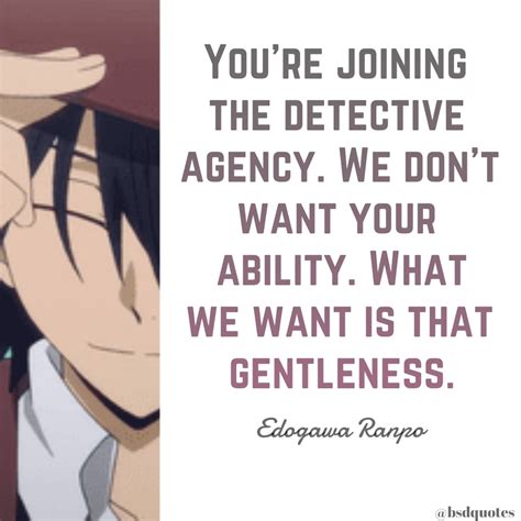 Bungou Stray Dogs quotes on Tumblr - #edogawa ranpo