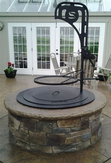 Zentro Smoke Less Firepit - Camosse Masonry Supply