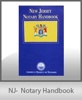 New Jersey Notary Handbook - Fast Shipping