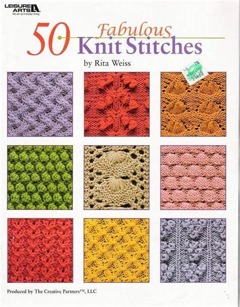 50 Knit Stitches// Knit Pattern Book // Knit Stitches Pattern// E-book// PDF Pattern - Etsy ...