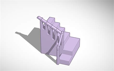 3D design Stairs - Tinkercad