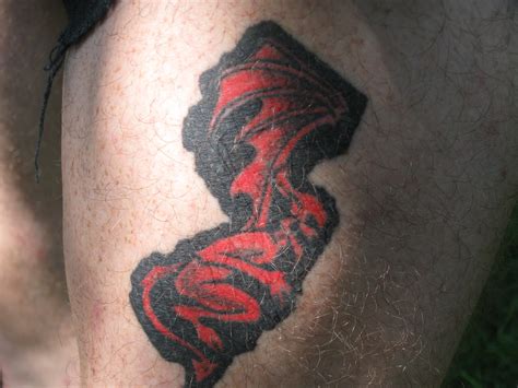 Pat's Jersey Devil tattoo | proteinbiochemist | Flickr