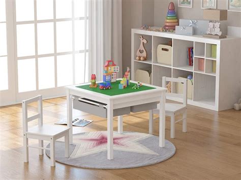 Kids Activity Table With Storage - Foter