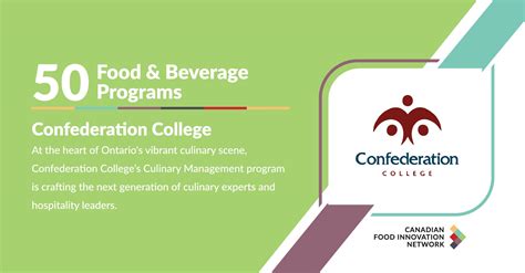 50 Food & Beverage Programs - Confederation College