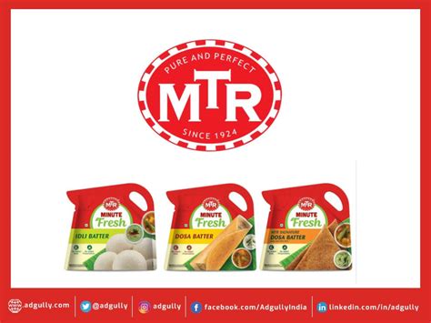 MTR Foods forays into fresh Idli-Dosa batter with MTR Minute Fresh