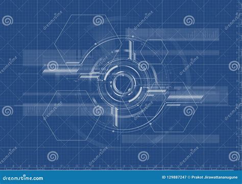 Digital Blueprint Stock Illustrations – 10,904 Digital Blueprint Stock ...