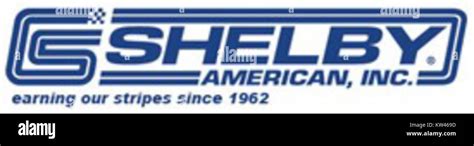 Shelby American logo Stock Photo - Alamy