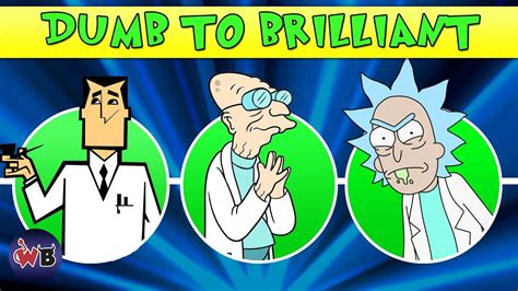 Cartoon Scientists: Dumb to Brilliant 🔬🧪🧬 - YouTube