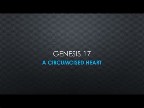 A Circumcised Heart - Logos Sermons