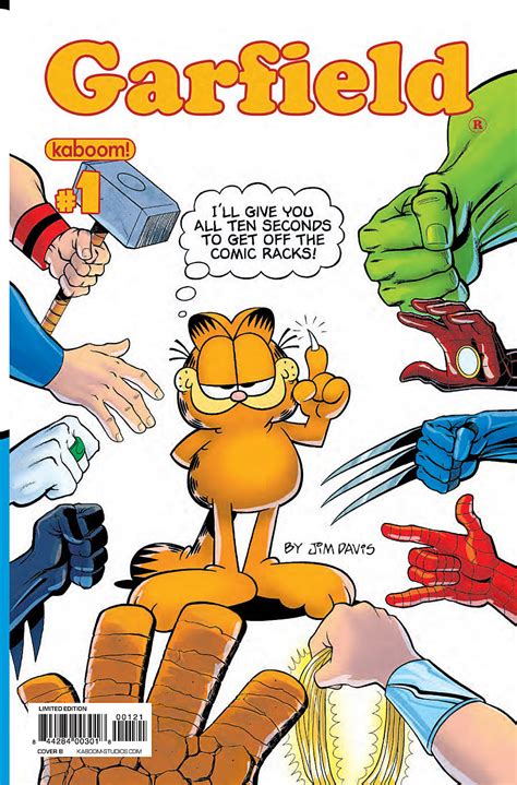 ‘Garfield’ Comic Book Features Lasagna Superheroics [Preview]