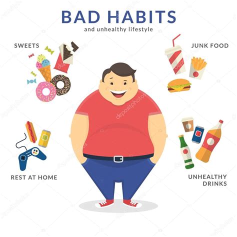 Happy fat man Stock Vector Image by ©Julia_Tim #94459166