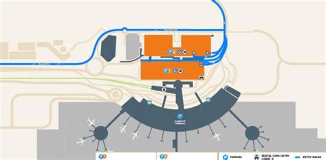 Brisbane Airport Terminal Map