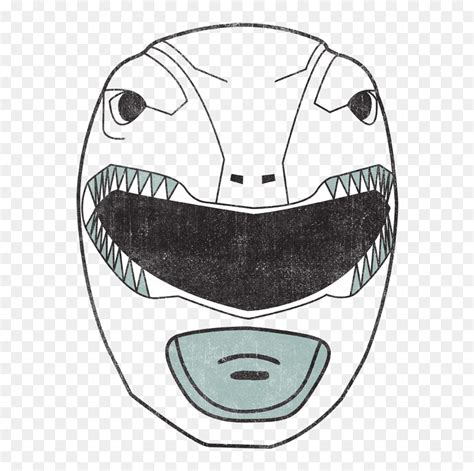 Power Rangers Red Ranger Mask Men"s Tank - Red Ranger Helmet Drawing, HD Png Download - vhv