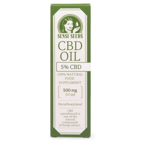 Discontinued Products :: CBD Oil 5% 10ml (Sensi Seeds)