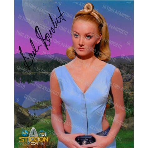 Autografo Barbara Bouchet Star Trek Classica Foto 20x25 | Ultimo Avamposto