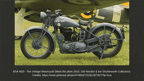 BSA M20: Top Facts On One Of The Vintage Bikes That Won The War ...