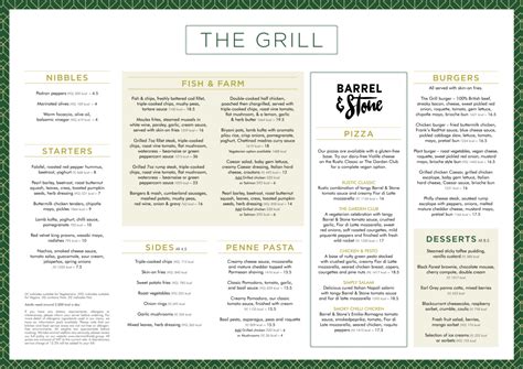 Menu 2024 - Thistle Marble Arch - Bar & Restaurant in London | TheFork