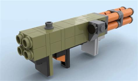 LEGO MOC M202 Rocket Launcher by CoOlMaNGo | Rebrickable - Build with LEGO