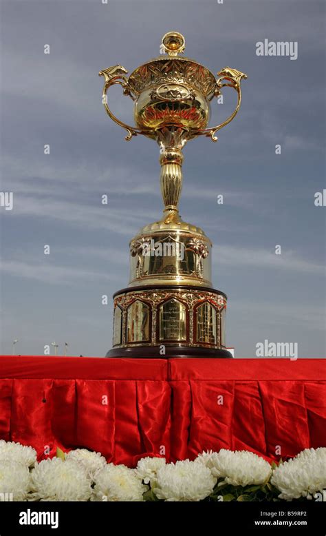 The cup for the winner of the Dubai World Cup, Dubai, United Arab ...