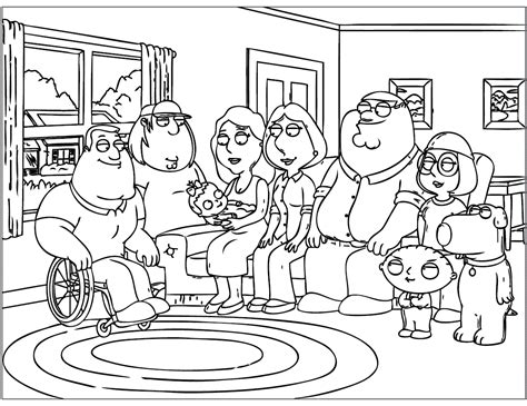 Chris From Family Guy Coloring Page - Coloring Home