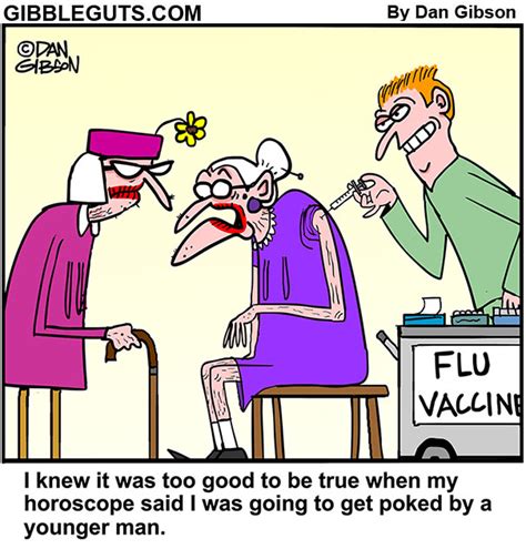 Tillie gets a vaccine cartoon