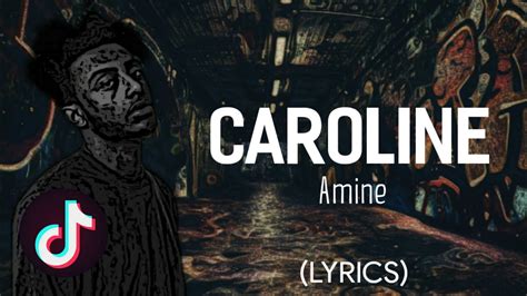 Amine-Caroline (Lyrics) - YouTube