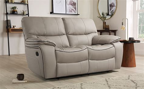 2 Seat Reclining Leather Sofa - Odditieszone